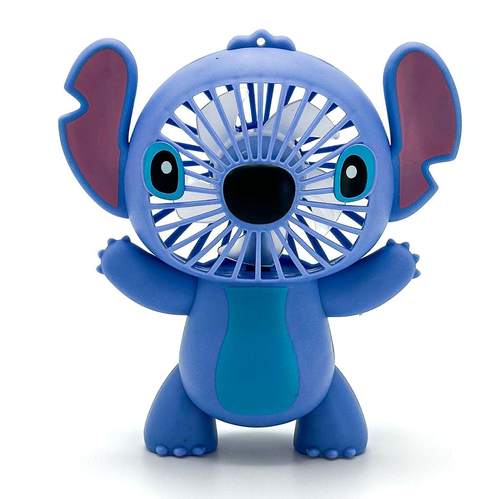 Mini Ventilateur Portable Stitch – USB & Design Mignon image 3