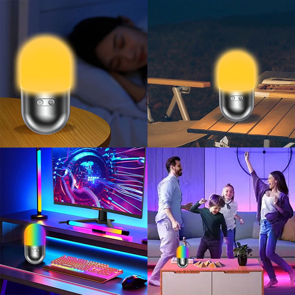 Lampe de Camping RGB Rechargeable – مصباح تخييم بتغيير ألوان RGB image 7