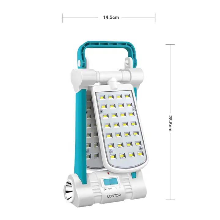 Lampe de Camping LED Rechargeable LONTOR – 56 SMD, USB, 22h d’Autonomie image 5