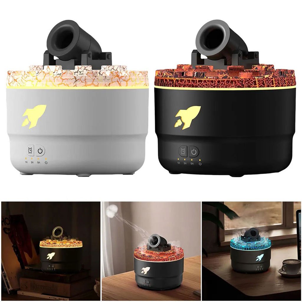 Diffuseur d’air volcanique “Cannon Blast” – Ambiance relaxante et design unique image 4