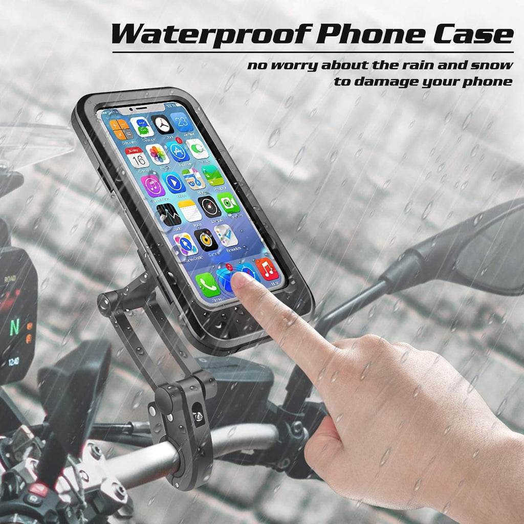 Support Téléphone Vélo/Moto Étanche – Rotation 360°, Universel image 4
