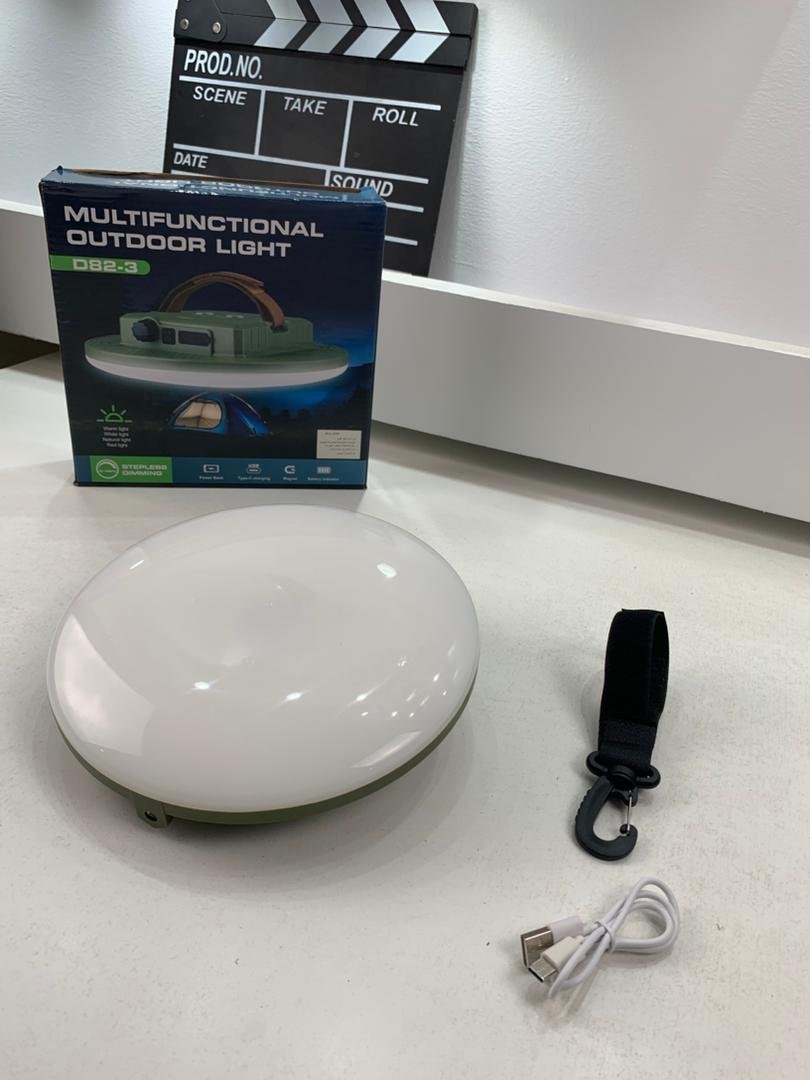 Lampe de Camping 13000mAh – 4000LM avec Power Bank مصباح تخييم قوي مع باور بانك 13000 مللي أمبير و4000 لومين image 1