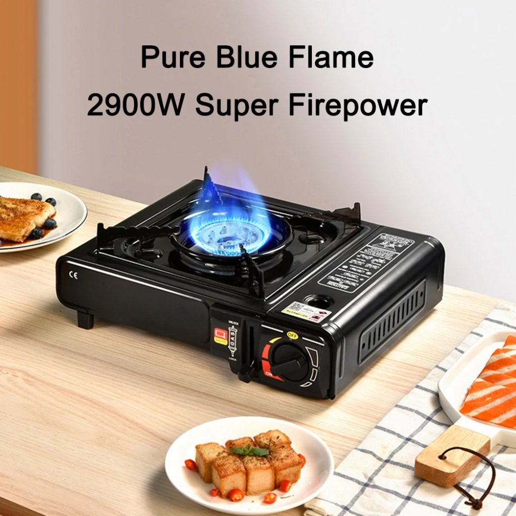 Réchaud à Gaz avec de Camping avec Allumage automatique – Puissant, Sécurisé et Portable image 6