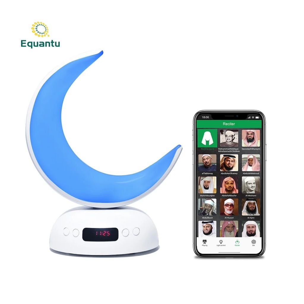 Lampe Lune Coranique SQ902 – Éclairage Multicolore & Azan Intelligent image 1