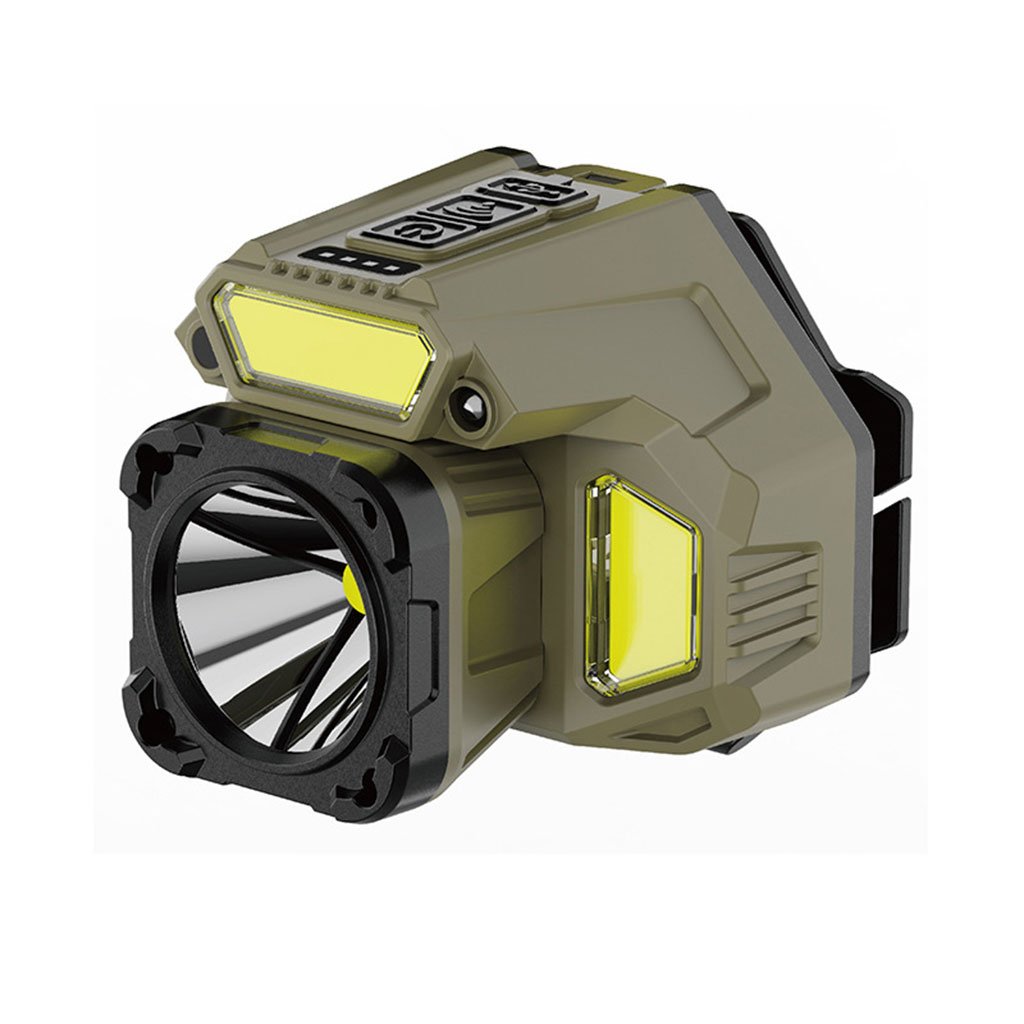 Lampe frontale à détection de mouvement  مصباح رأسي قابل للشحن image 1