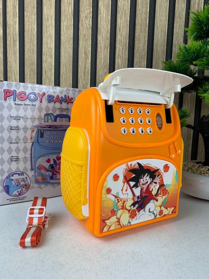 Tirelire Intelligente en Forme de Sac à Dos – Coffre-Fort Ludique pour Enfants image 3