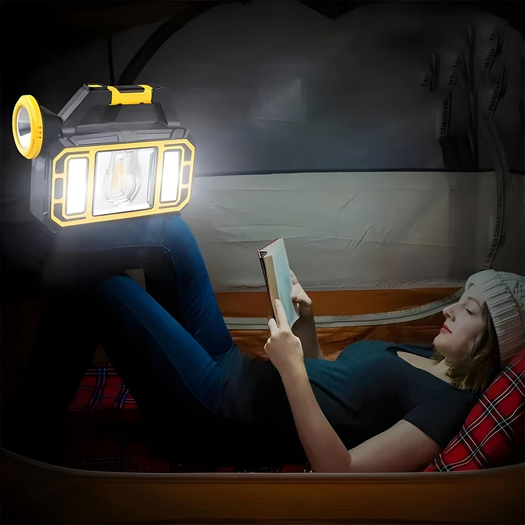 Lampe Solaire Portable Multifonctionnelle HS-8036-7 – مصباح شمسي محمول متعدد الوظائف image 8