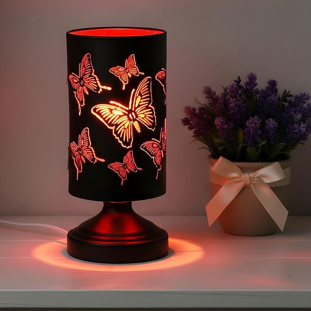 Lampe Décorative à Motifs Papillons – Lumière Douce et Ambiance Poétique image 1