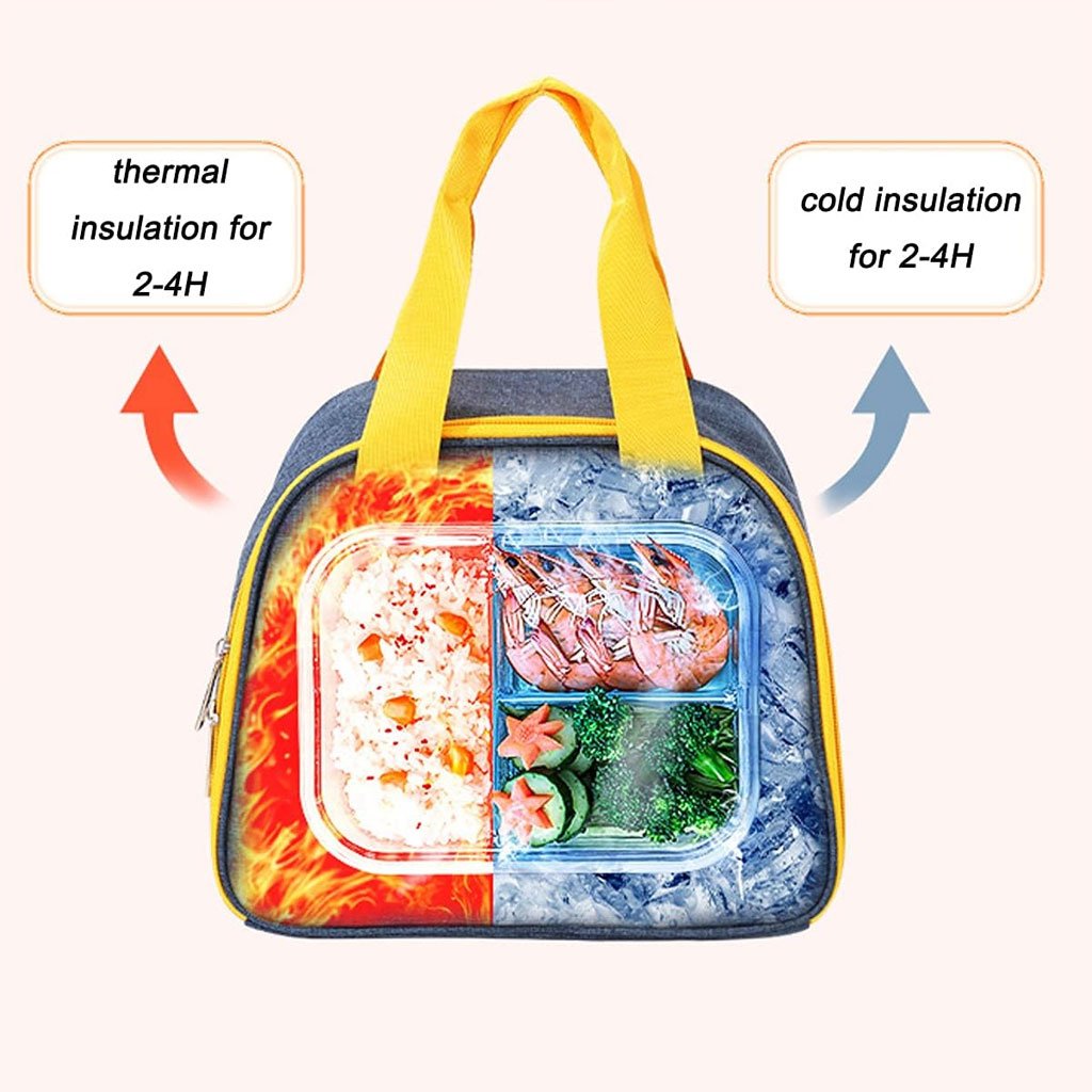 Sac isotherme à déjeuner au design moderne et élégant image 3