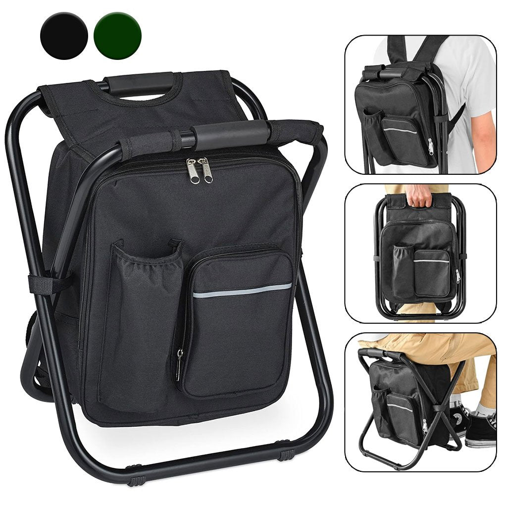 Sac à Dos Isotherme et Chaise Multifonction pour Camping 3en1 – كرسي وحقيبة تخييم image 1