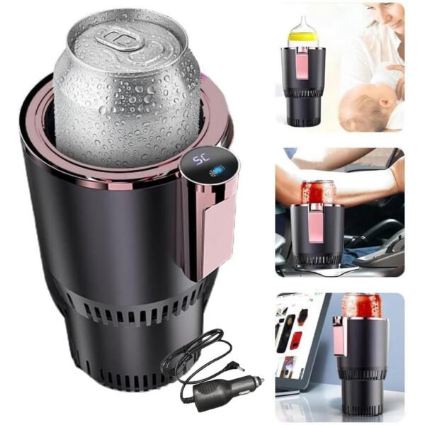 Porte-gobelet de voiture intelligent 2-en-1 – Chauffage & Refroidissement image 2