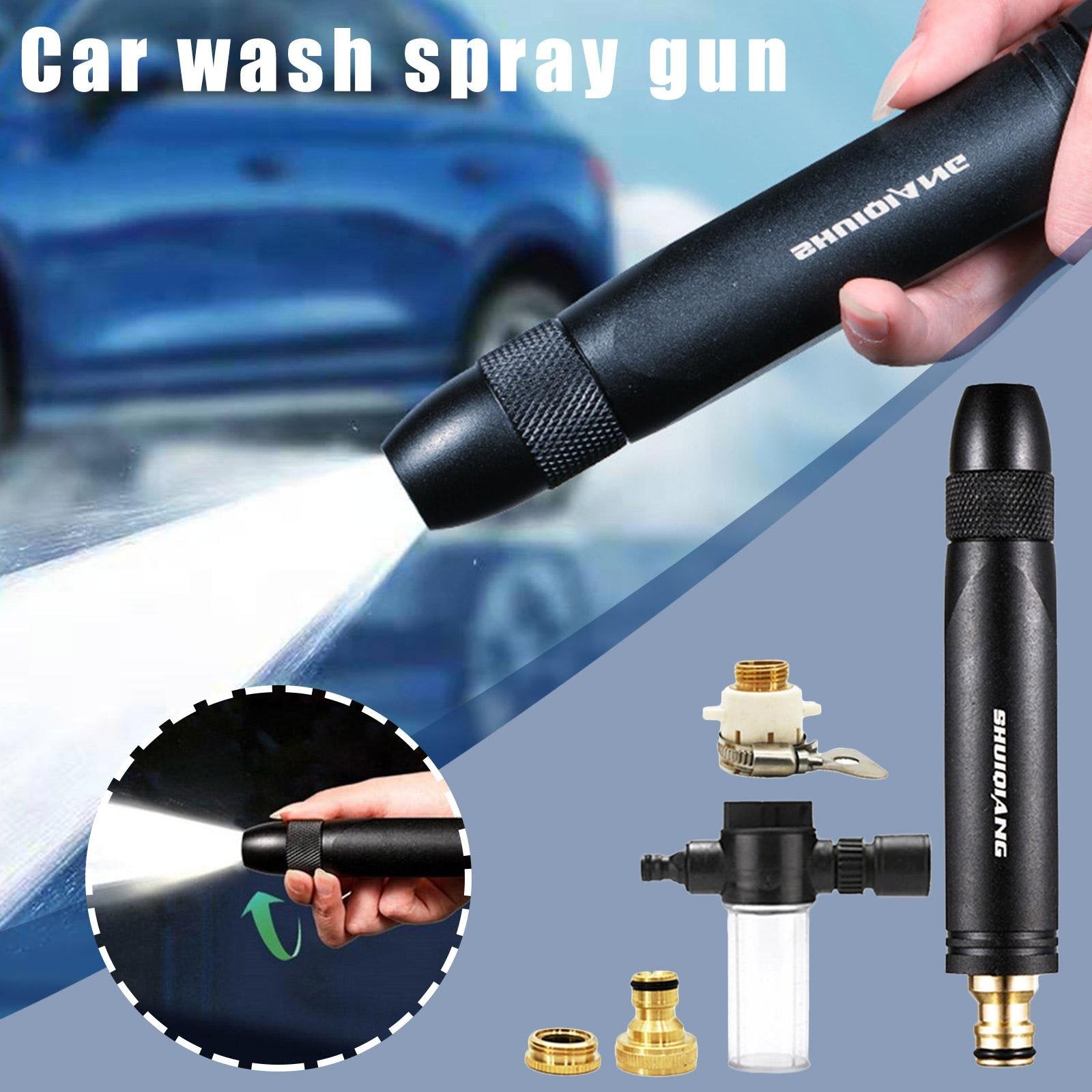 Pistolet Pulvérisateur Haute Pression – Multi-Usage pour Jardin et Voiture image 2