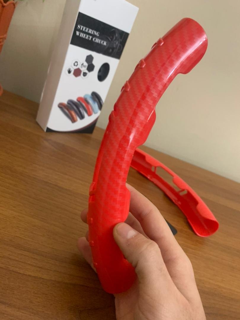 Couvre de Volant Antidérapante en Fibre de Carbone – 15 pouces image 9