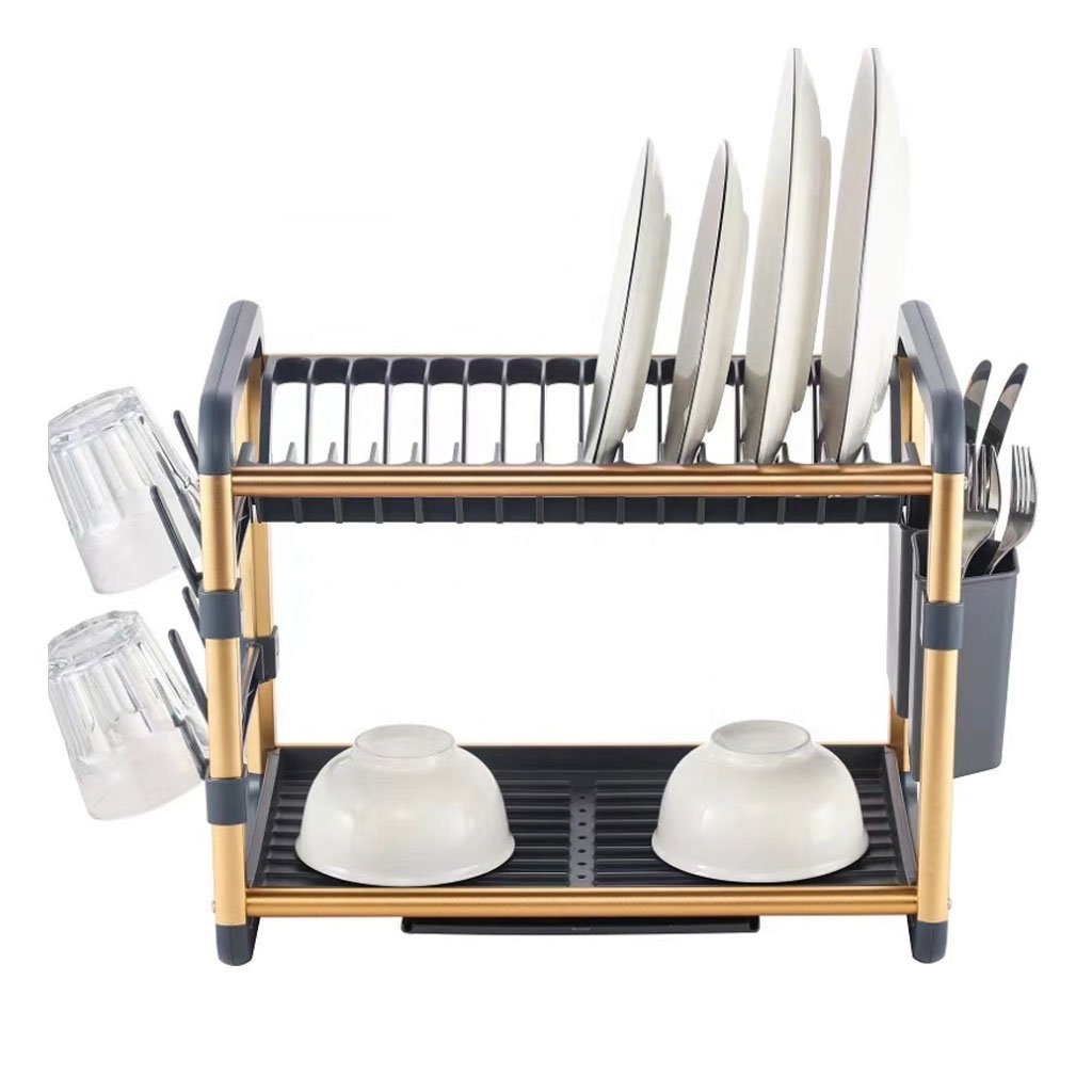 Égouttoir à Vaisselle en Aluminium 2ETG SX-842 – Praticité et Élégance pour Votre Cuisine image 1