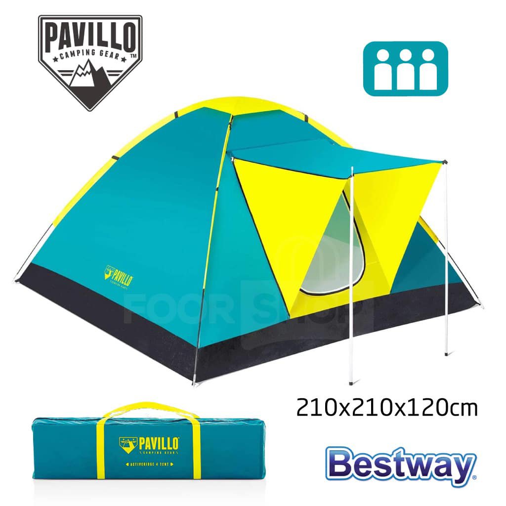 Tente Bestway 3 Places – Résistante aux Intempéries et Facile à Monter image 1