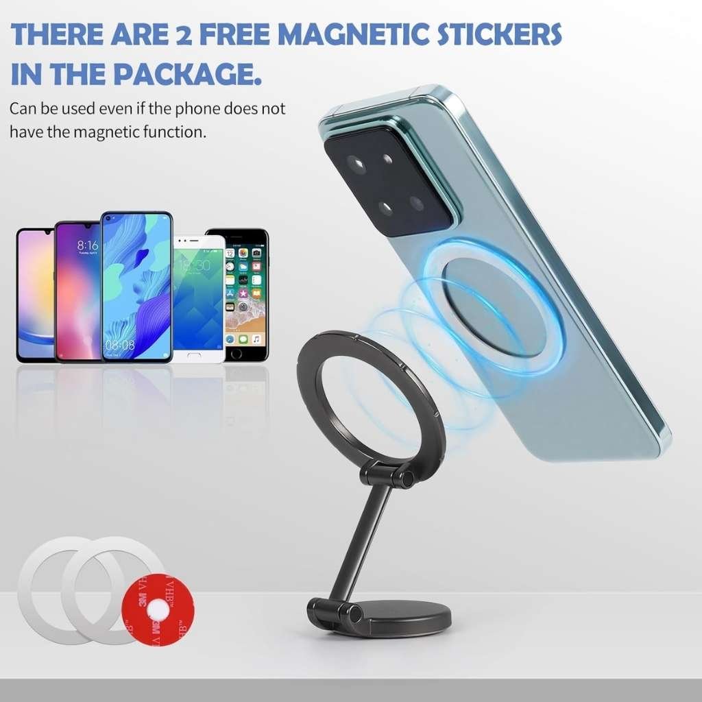 Support de Téléphone MagSafe Pliable pour iPhone – Rotation 360° image 6