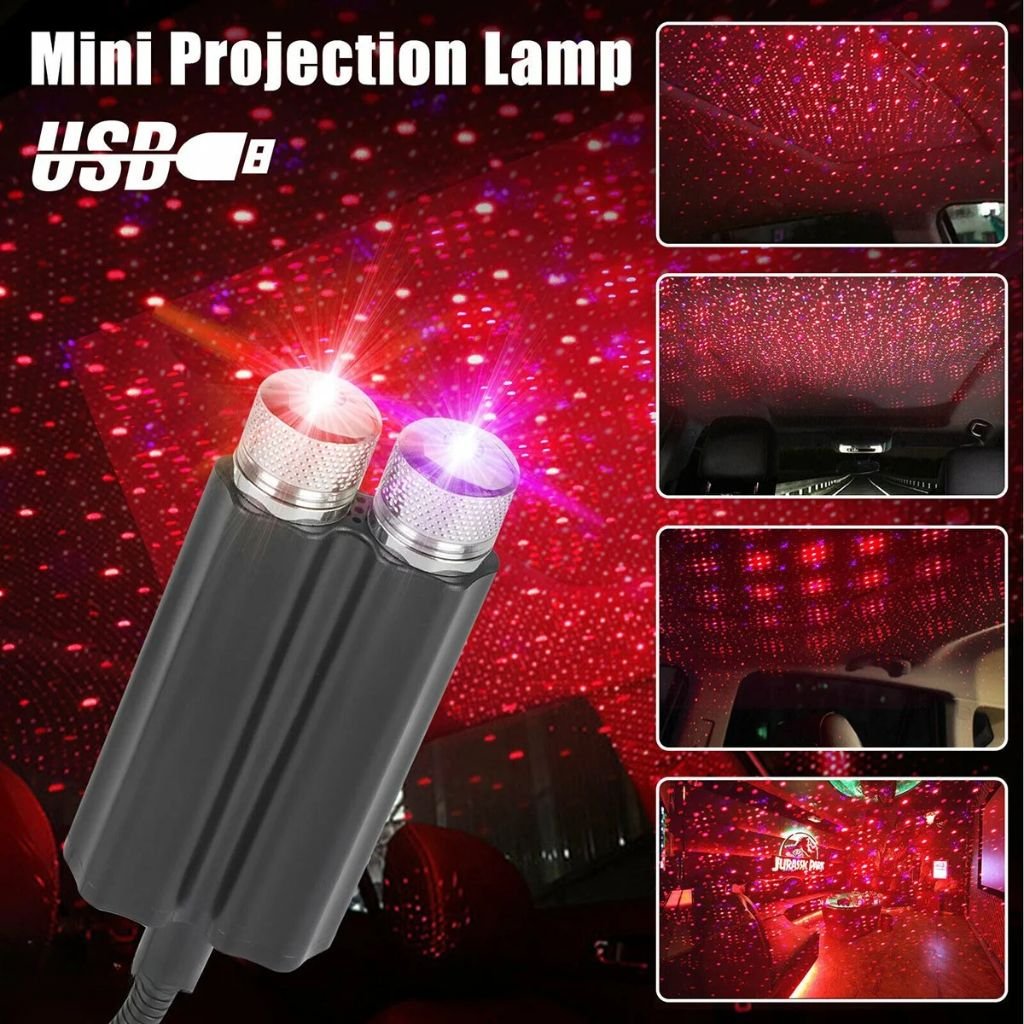 Projecteur Étoilé LED USB – Ambiance Romantique et Nomade image 2