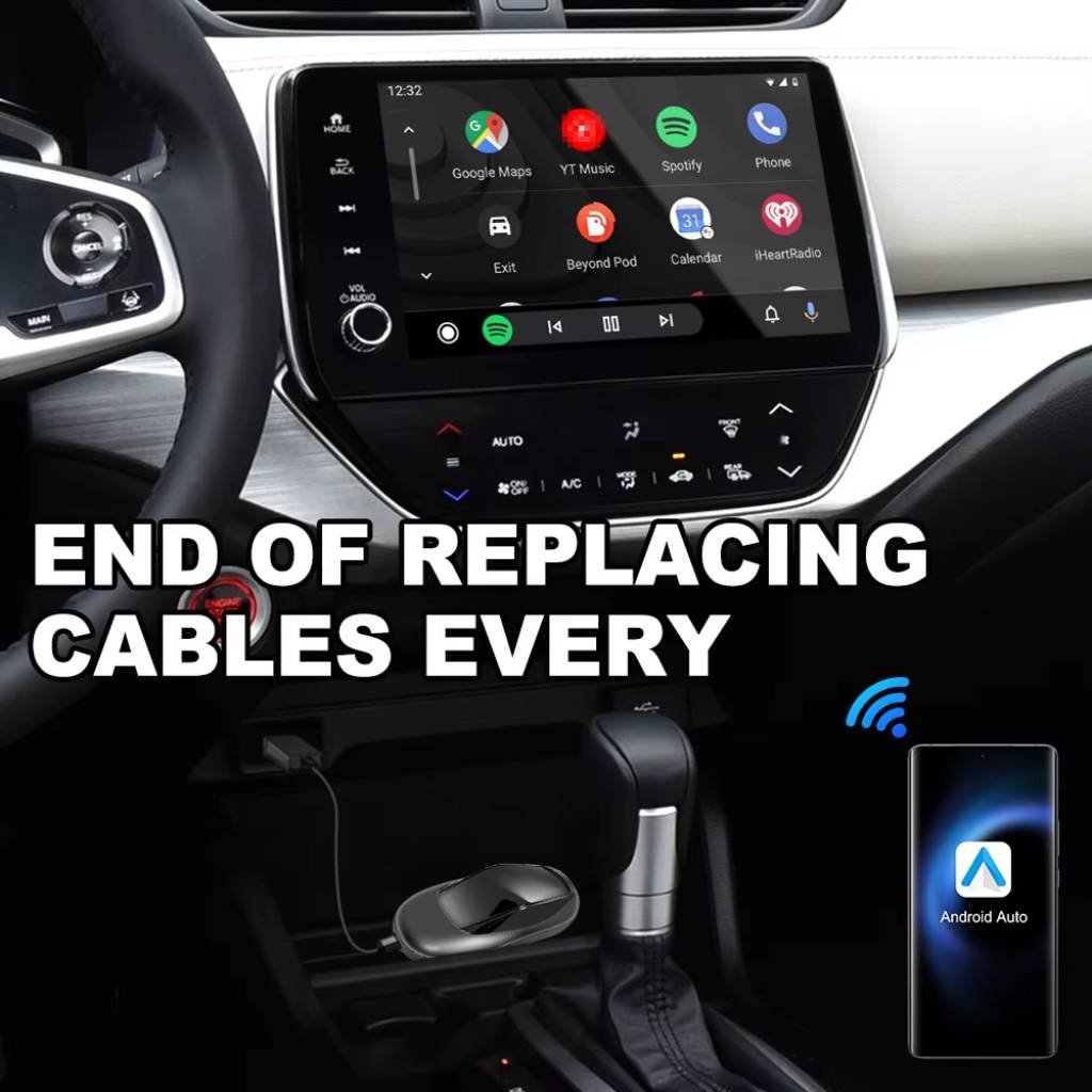Boîtier CarPlay AI Intelligent – Connexion Sans Fil & Streaming Multimédia image 5