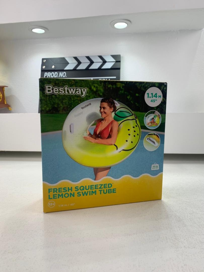 Bouée Gonflable Ronde 114 cm avec Poignées – Bestway 36448 عوامة دائرية قابلة للنفخ مع مقابض – بيست واي 36448 image 5