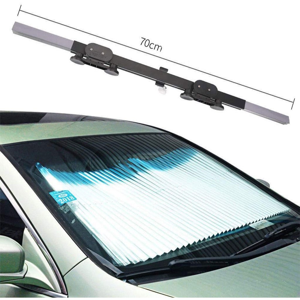Pare-Soleil Voiture Réglable Rétractable en Aluminium – Protection UV & Isolation Thermique image 4
