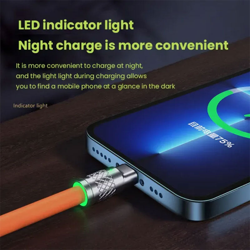 Câble de Charge Universel 180° Pivotant : La Solution de Charge 3-en-1 Ultime et Rapide