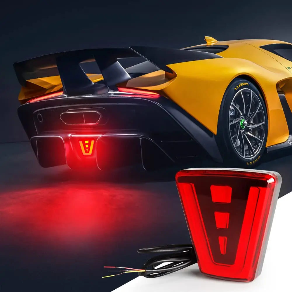 Feu Stop LED Universel Style F1 – Étanche IP68 image 0