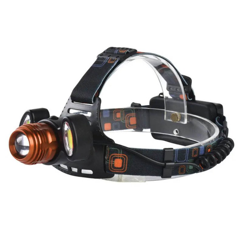 Lampe Frontale LED Puissante avec Zoom – 6600 mAh, 4 Modes, Rechargeable image 7