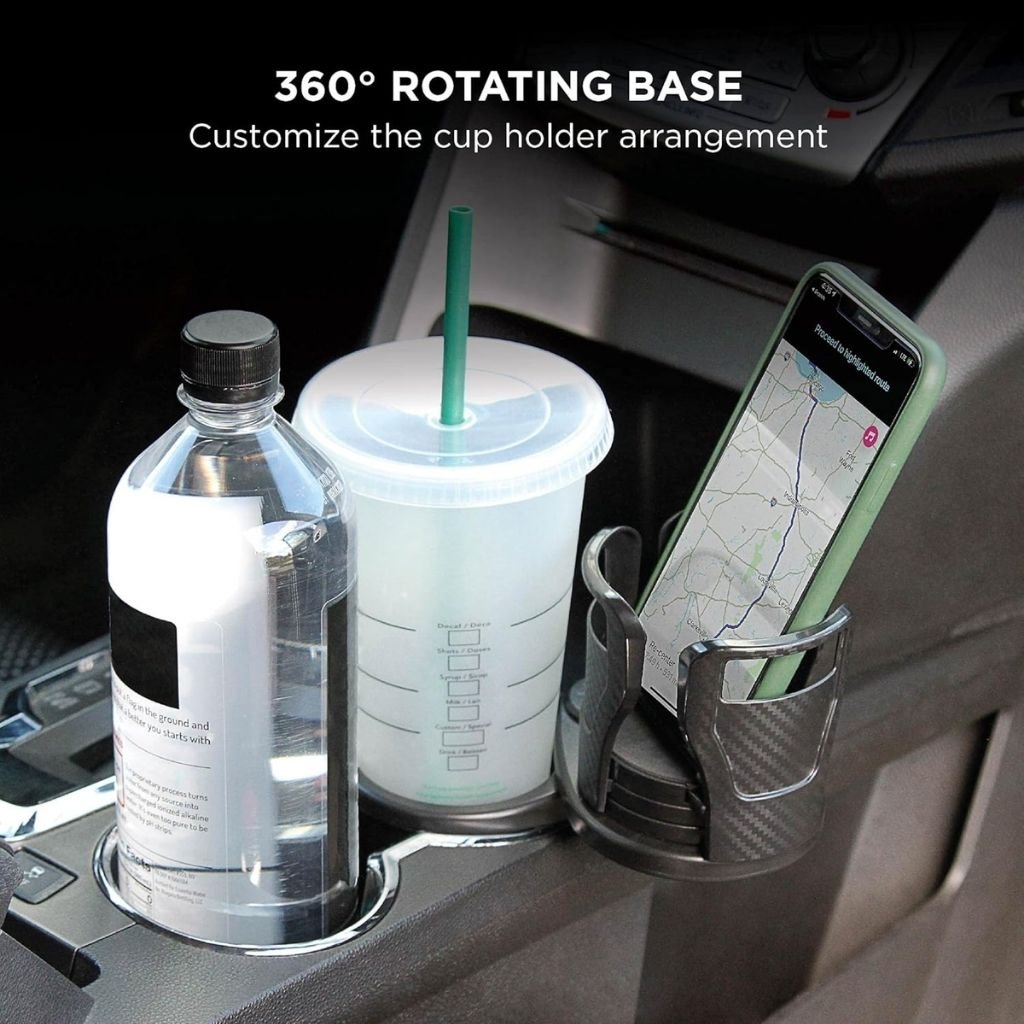 Porte-Gobelet Double Rotatif pour Voiture – Dream Hub CupStation image 7
