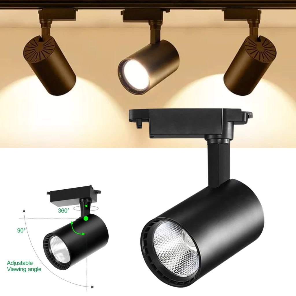 Spot LED Rail COB 40W – Éclairage Directionnel Haute Performance image 0