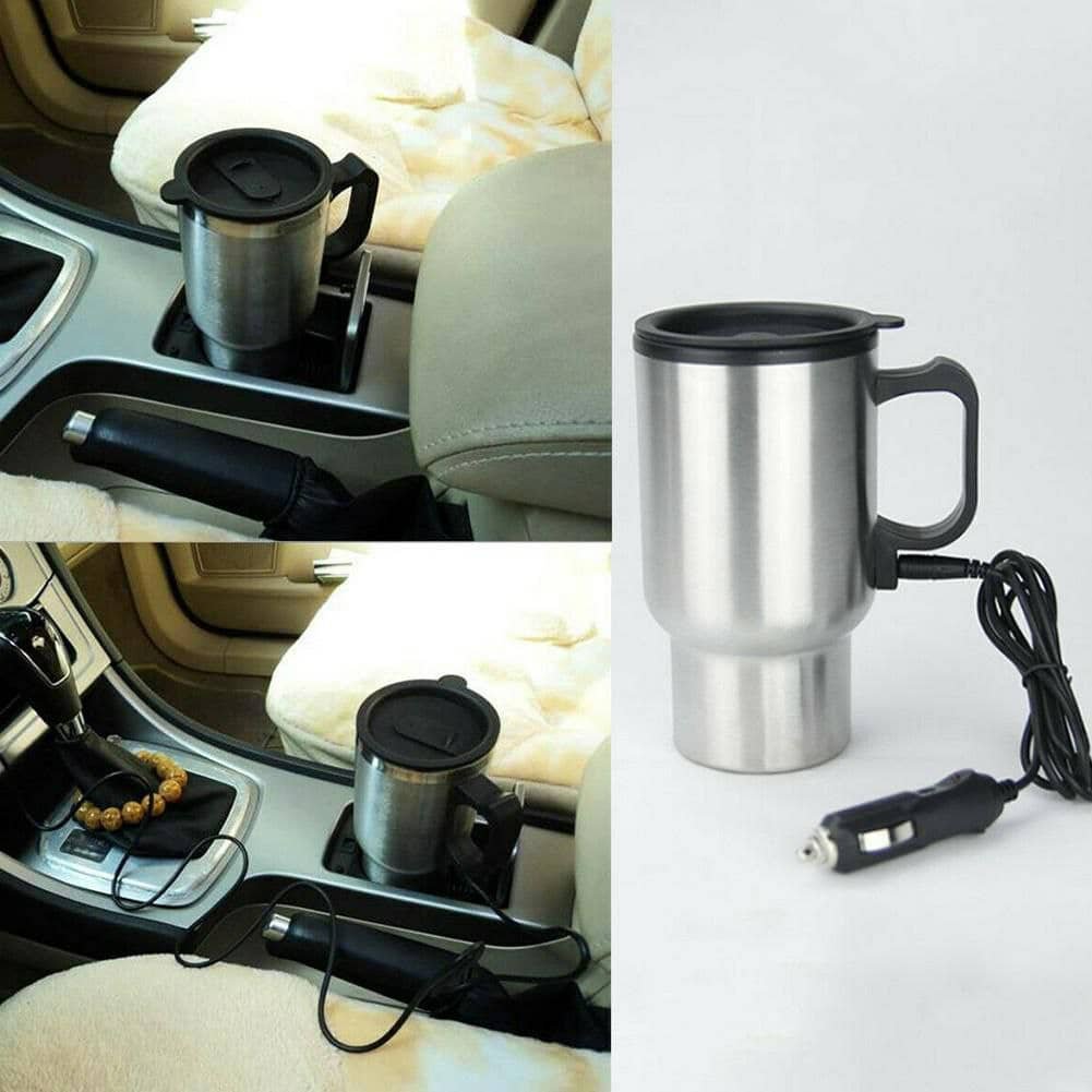 Thermos electrique chauffant pour voiture avec prise Allume Cigare image 3