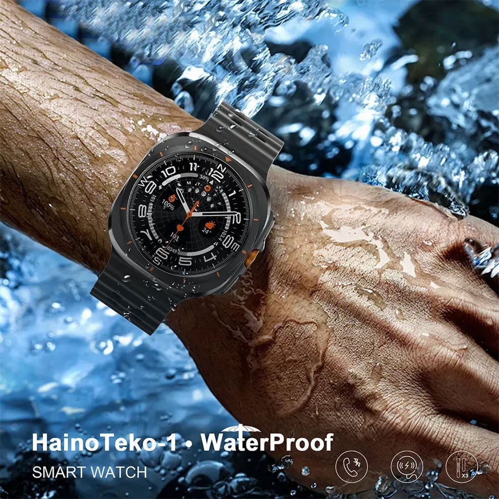 Smart Watch Haino Teko-1 Écran AMOLED avec 3 Bracelets Intégrés image 5