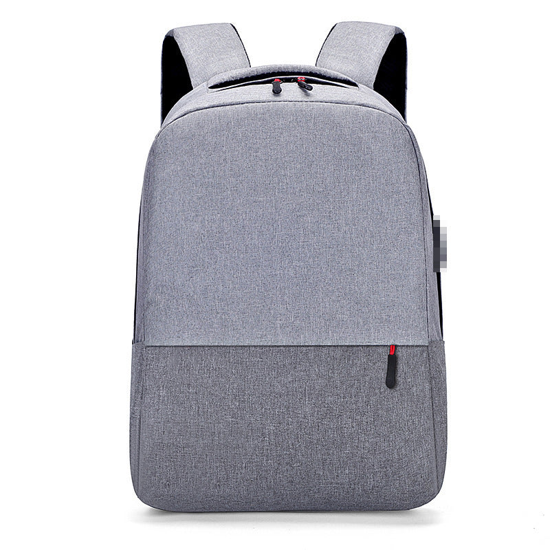 Sac à Dos Bicolore Unisexe Gris – Élégance Urbaine et Confort Quotidien