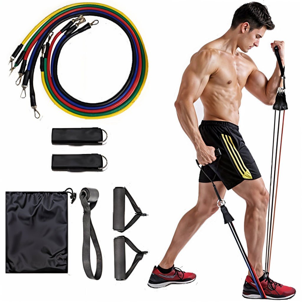 Bande de Résistance Multifonction – Entraînement Musculation & Rééducation, Portable et Polyvalente image 0