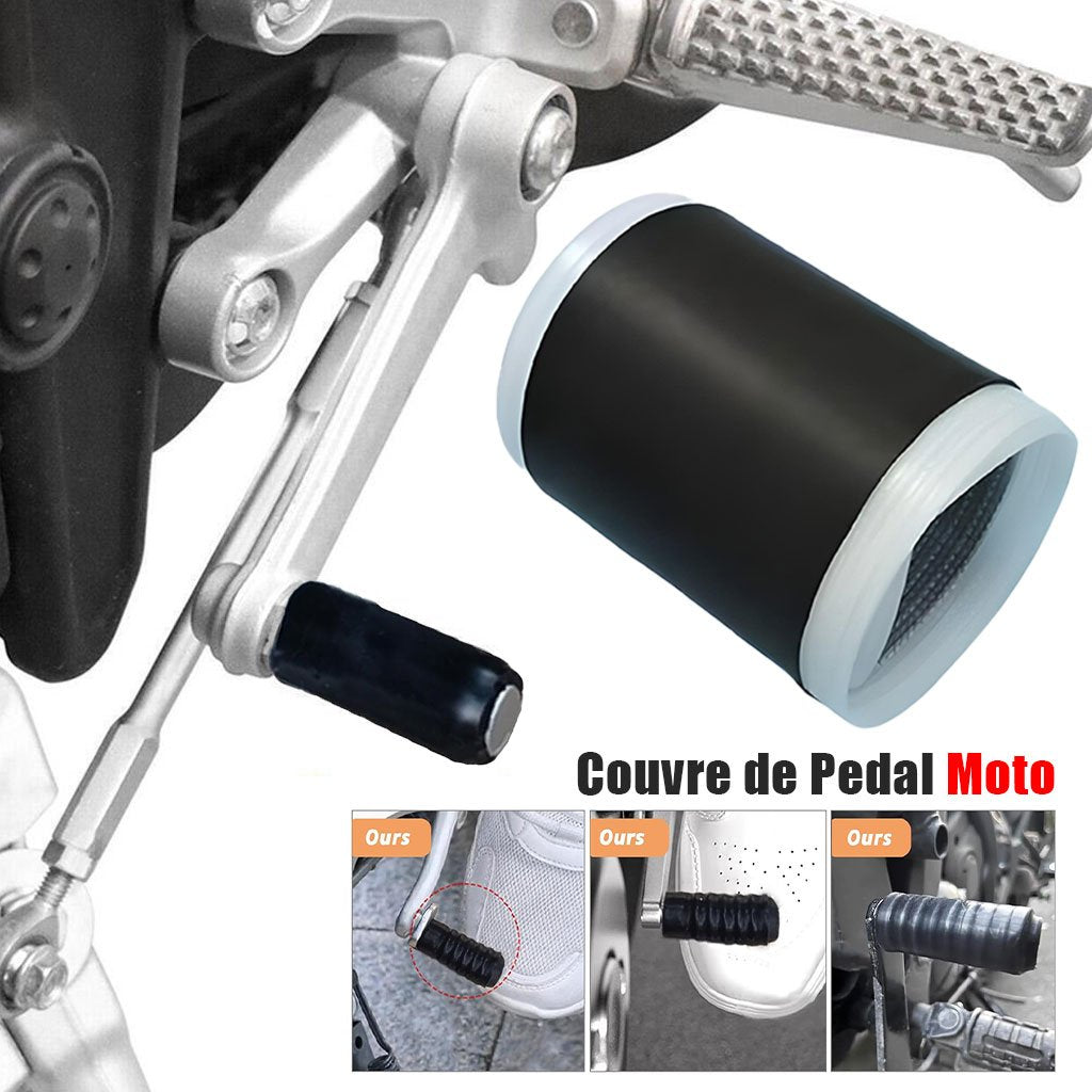 Protège sélecteur de vitesse moto en silicone image 0