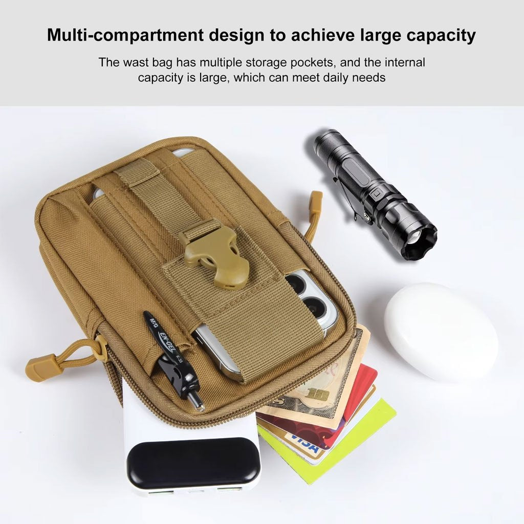 Pochette banane multifonction avec support téléphone حقيبة خصر متعددة الوظائف مع حامل للهاتف image 8