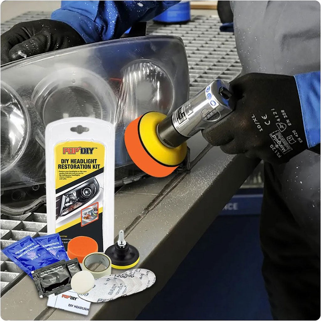 Kit Réparation Phares Voiture Anti-Jaunissement Longue Durée