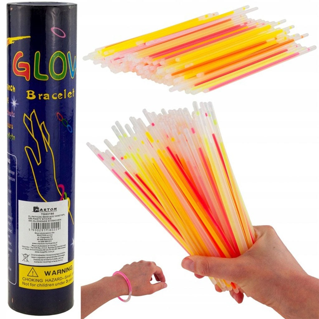 Bâtons Lumineux 50PCS Bracelets Glow Party LED