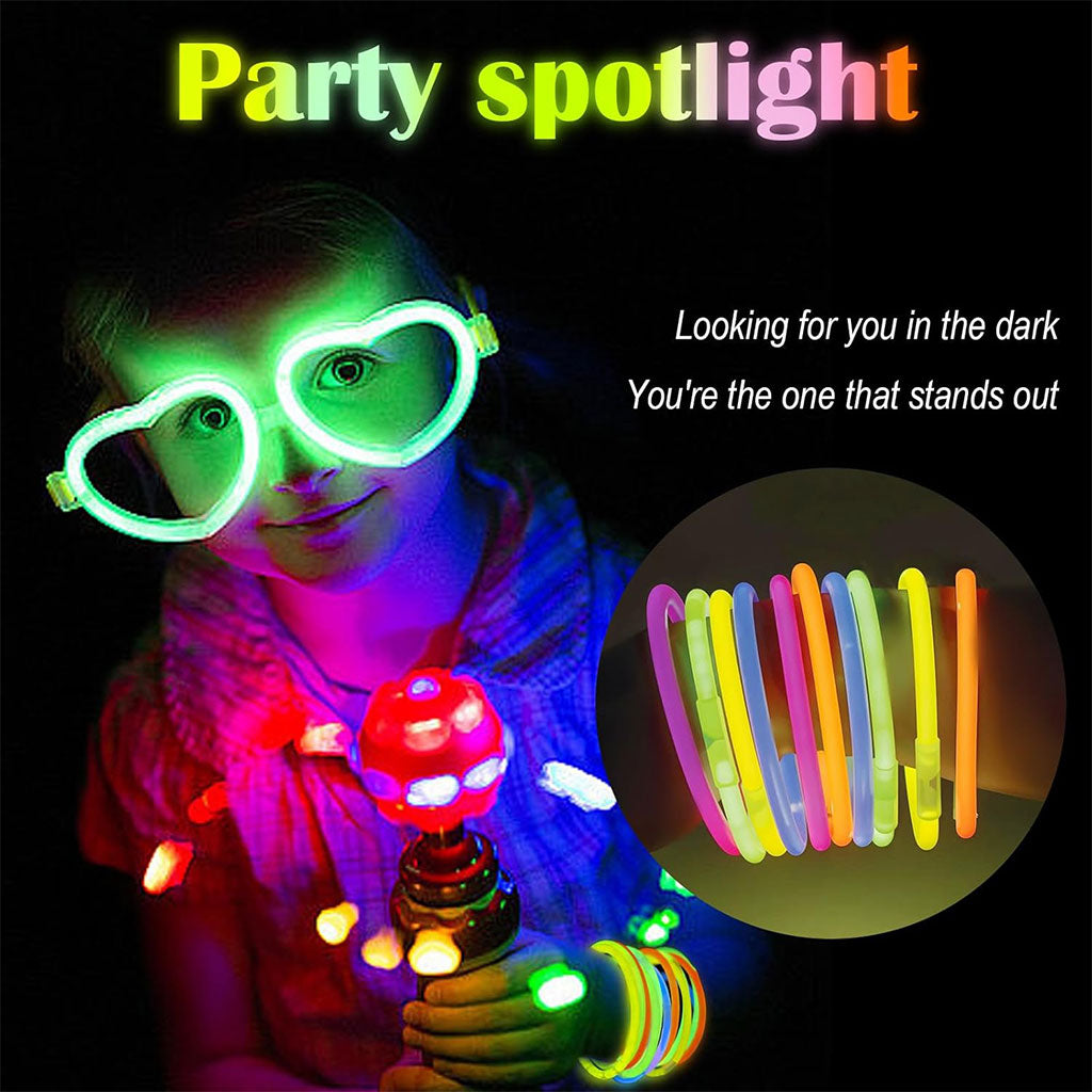 Bâtons Lumineux 50PCS Bracelets Glow Party LED