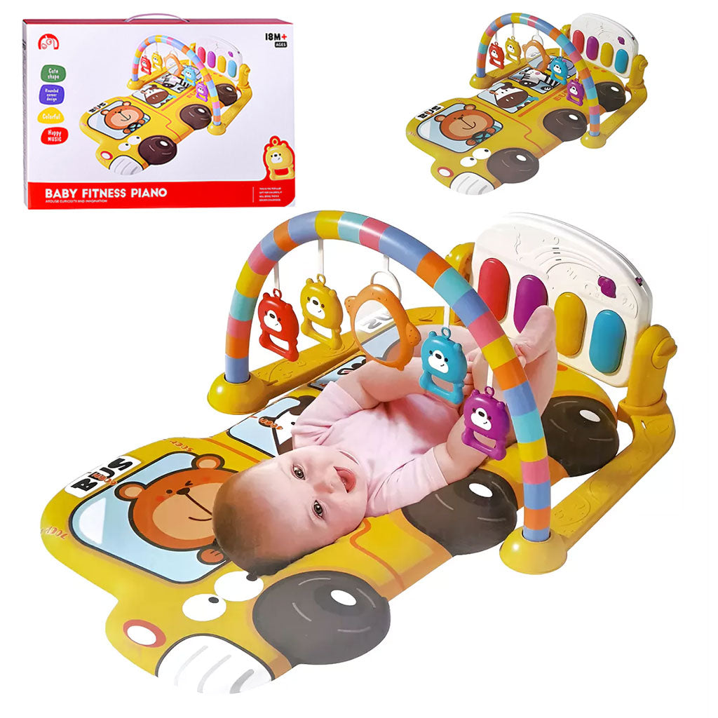 Tapis d'Éveil Musical 5-en-1 piano Baby Explorer