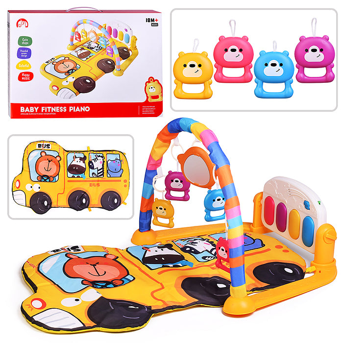 Tapis d'Éveil Musical 5-en-1 piano Baby Explorer