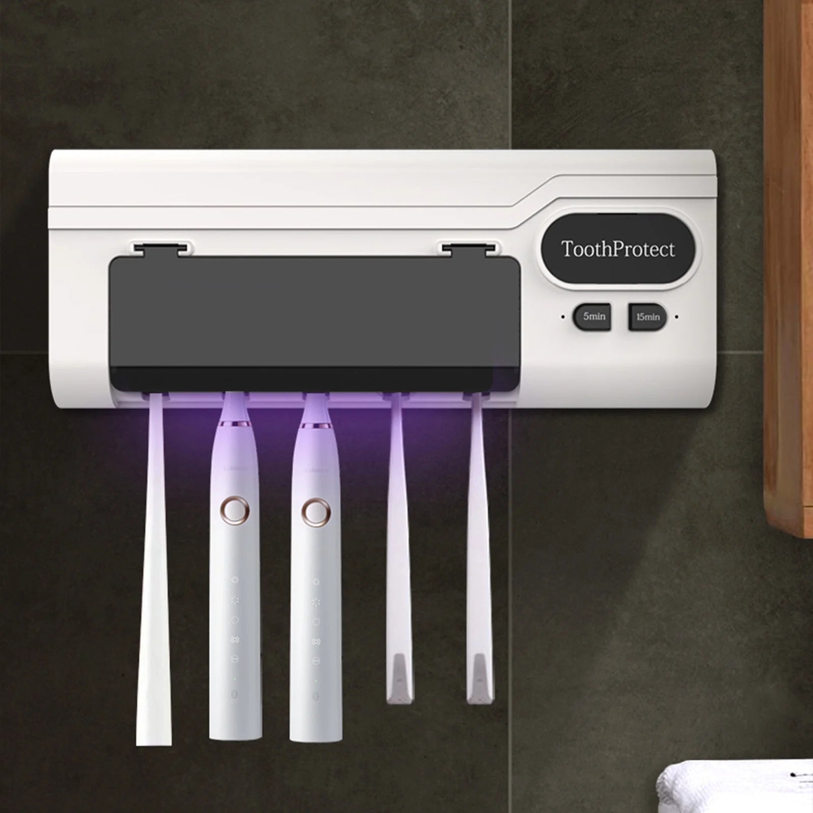 Stérilisateur UV et Distributeur de Dentifrice Intelligent