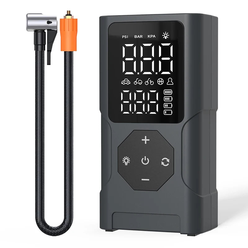 Mini Compresseur d’Air 150 PSI Sans Fil – Gonflage Rapide et Intelligent