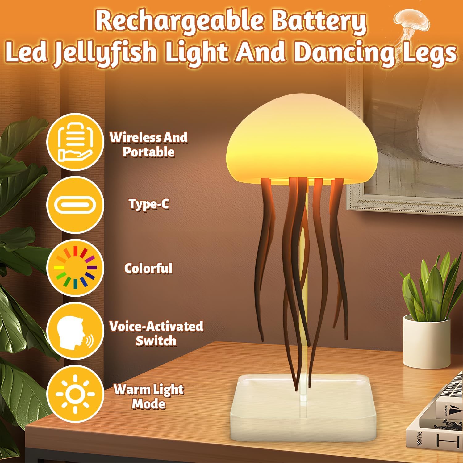 Lampe Méduse Interactive : Danse de Lumière et Musique