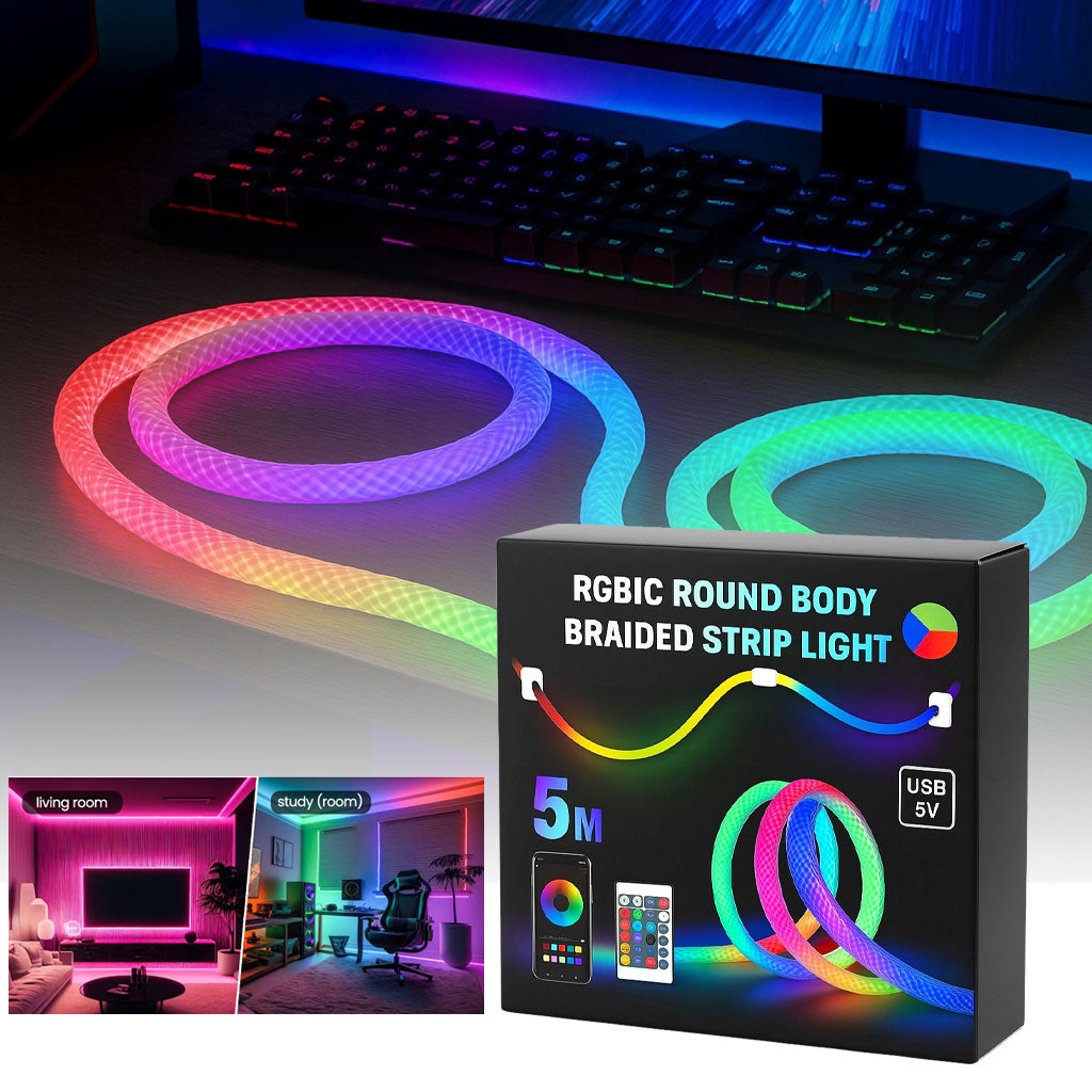 Ruban LED Total-360 – RGB Digital Flexible & Étanche IP65
