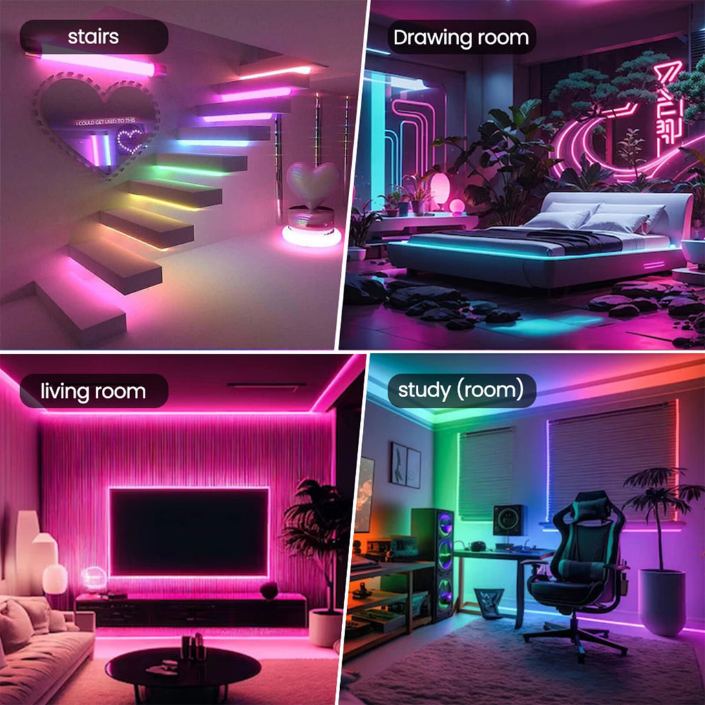 Ruban LED Total-360 – RGB Digital Flexible & Étanche IP65