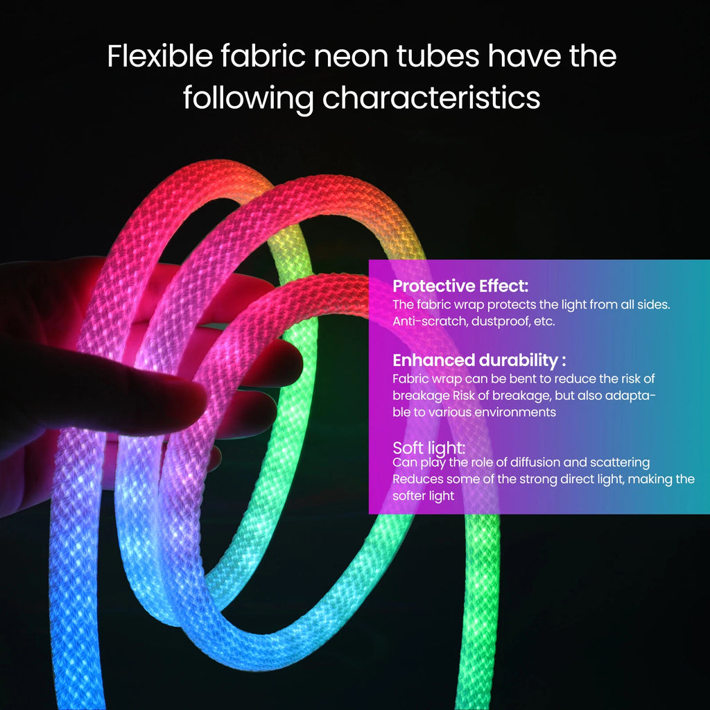 Ruban LED Total-360 – RGB Digital Flexible & Étanche IP65