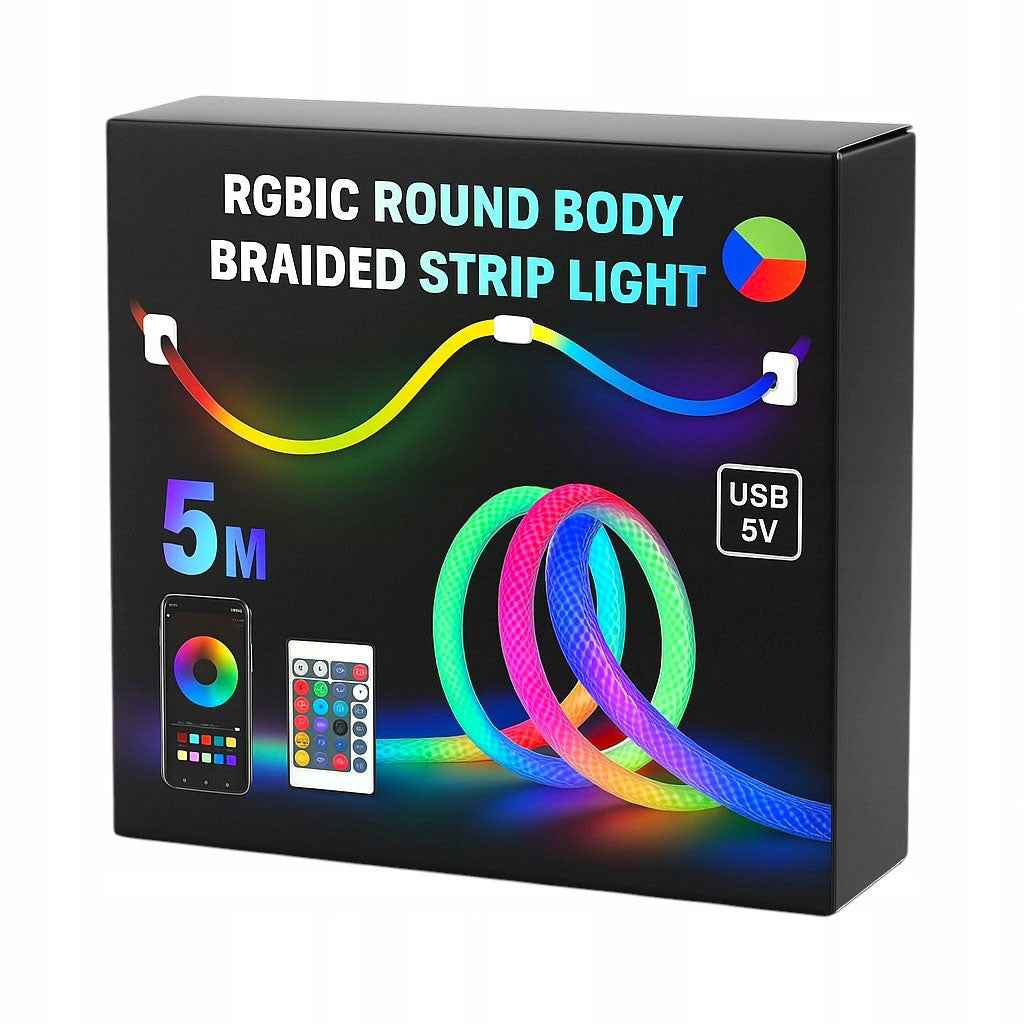 Ruban LED Total-360 – RGB Digital Flexible & Étanche IP65