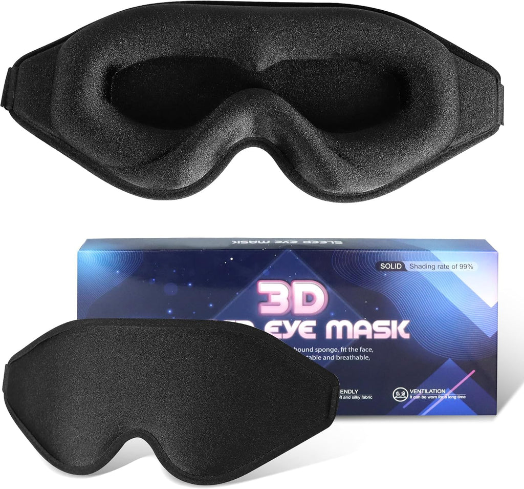 Masque de sommeil 3D – Confort et obscurité totale
