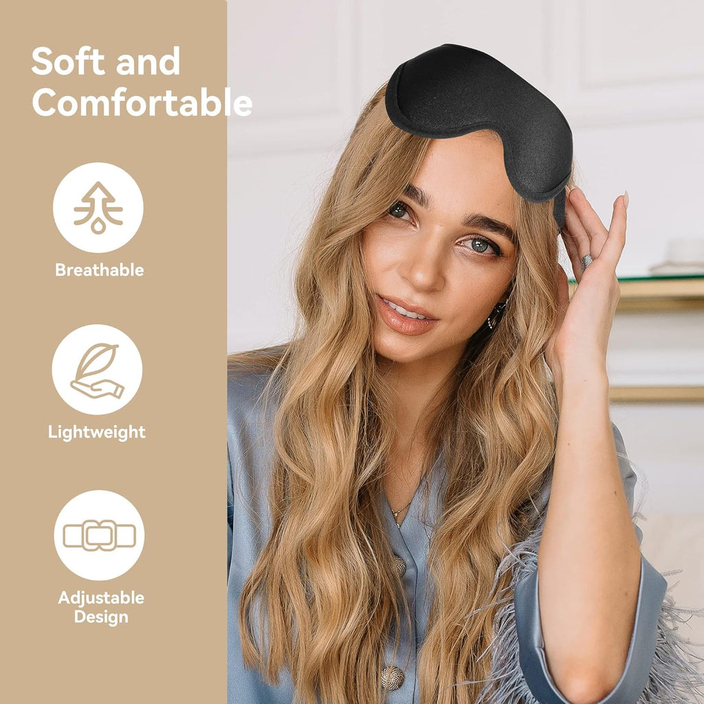 Masque de sommeil 3D – Confort et obscurité totale