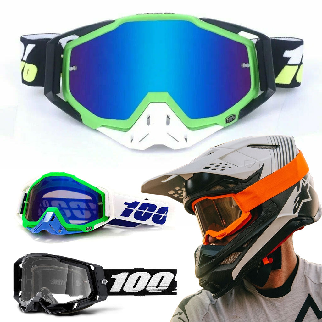 Lunettes Moto Anti-Buée – Protection Totale & Vision Large